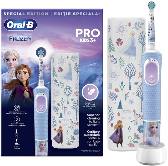 Oral-B Vitality Pro D103 Kids Elektrische Tandenborstel met Reiskoffer - Oral-B - €35,00