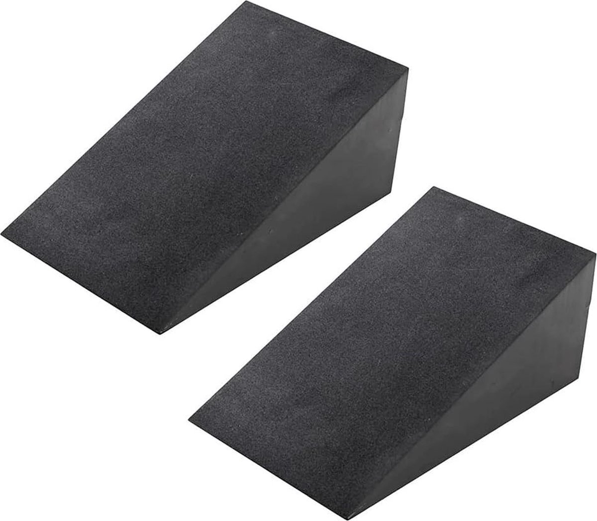 Stunq® 2 stuks yogablokken, wig voor yoga en pilates, antislip, kuitstrekker, yogamatten, krachtbeentrainer, slant board, mobilisatiewig voor kniebuigingen en deadlifts