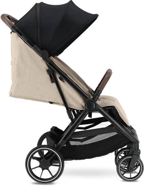 Deryan Luxe Rolo X2 XL V2 Dubbele Buggy - Duo Buggy - Nougat van Deryan — afbeelding 3