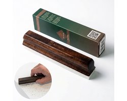 Rithim® Baardbar van kersenhout - Na gebruik baardtrimmer - Na het scheren - Schoonmaken wasbak - Baardverzorging - Badkamer accessoires