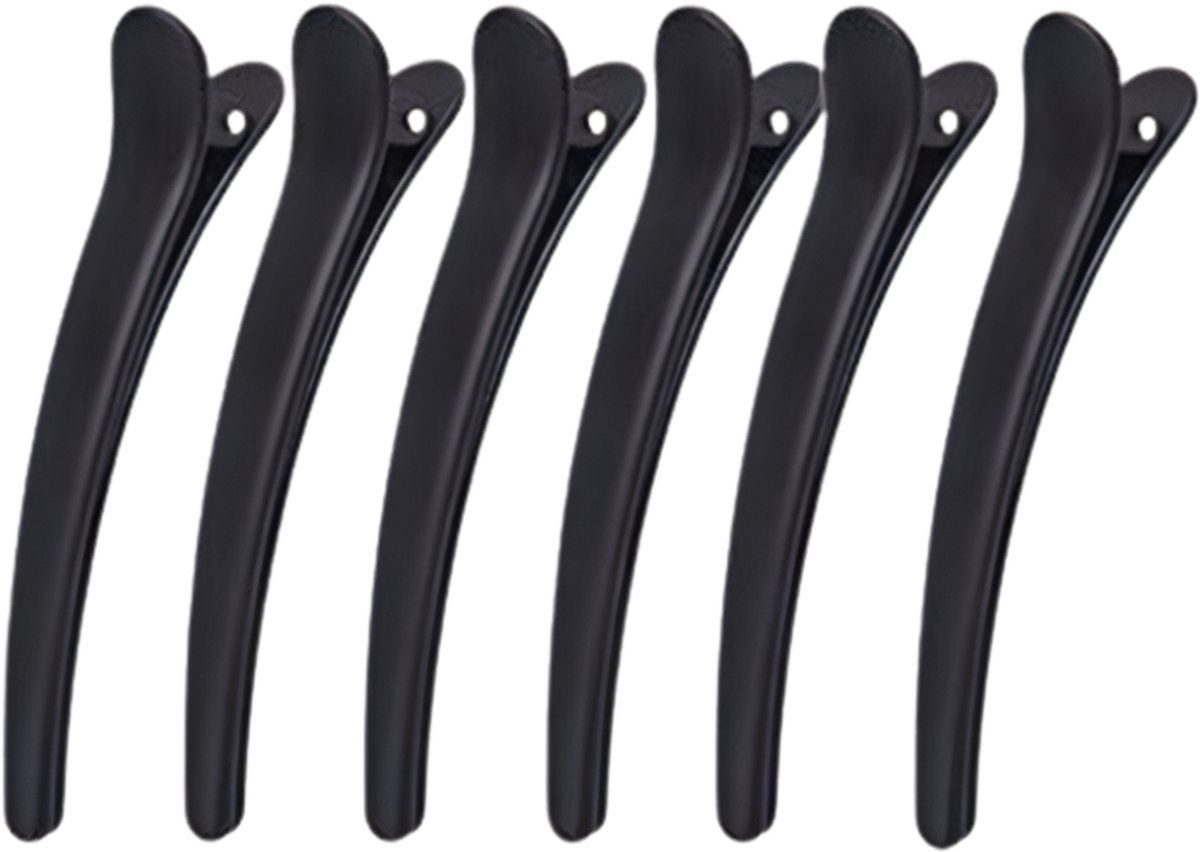Knaak Professionele Kappers Haarklemmen - 6 stuks - Kappers Haarklemmen