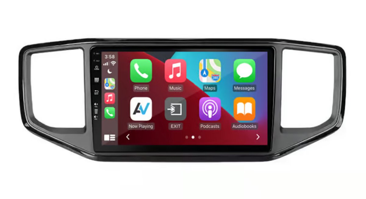 Apple CarPlay & Android Auto Autoradio met DAB+ voor Volkswagen Amarok 2016-2020