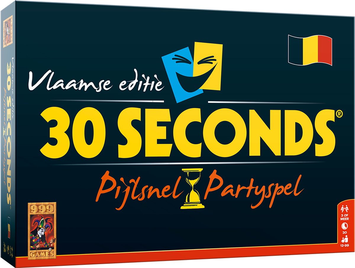 Bol.com 999 Games - 30 Seconds ® Vlaamse Editie Bordspel - Partyspel aanbieding