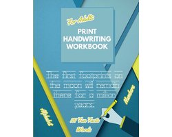 Omslag van Print Handwriting Workbook for Adults