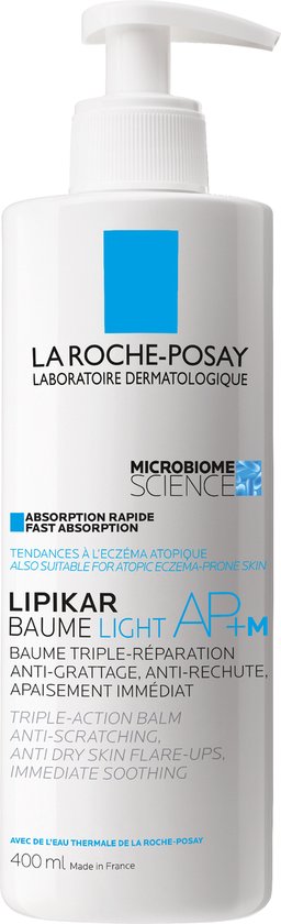 La Roche-Posay Lipikar Baume Light AP+M Lichaamsbalsem - voor een Droge en Eczeem-Gevoelige Huid - 400ml