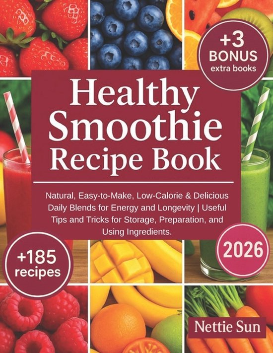 Healthy Smoothie Recipe Book - cover