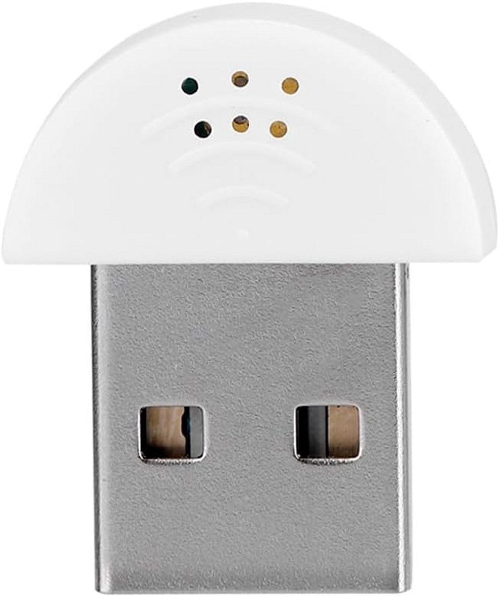 Plug & Play Mini USB Microfoon Adapter voor PC, Laptop en Desktop - Zwart
