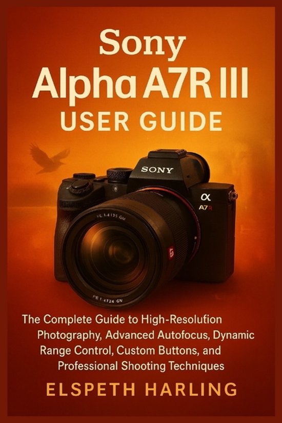 Sony Alpha A7R III User Guide - cover