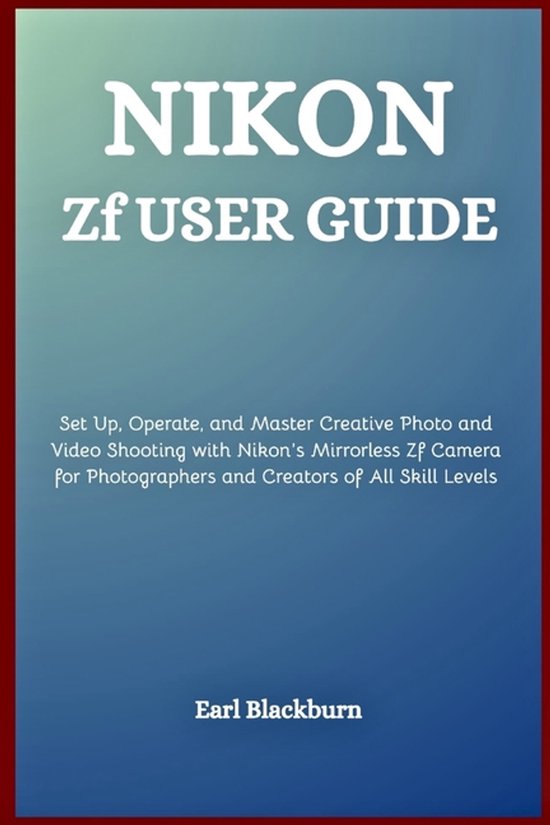 Nikon Zf User Guide - cover