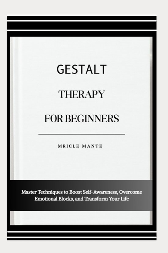 Gestalt Therapy for Beginners - cover