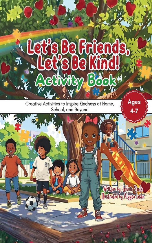 Let's Be Friends, Let's Be Kind! Activity Book - cover
