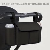 Mommy Tote Bag / Grote Crèmekleurige luiertas Luipaard Panter / Kinderwagen Luiertas