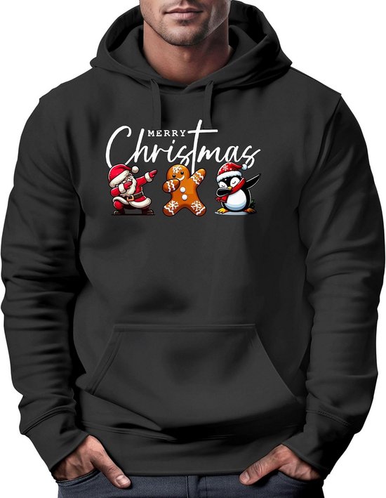 Morethansocks - Kersttrui - Groen - Rood - Turtleneck - Heren