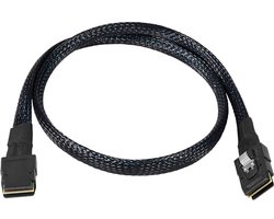 Interne Mini SAS 36 Pin SFF-8087 naar SFF-8087 Kabel voor Server Harde Schijf RAID Dataverbinding 0.5 Meter