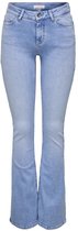 ONLY - ONLBLUSH MID FLARED DNM TAI198 Dames Jeans