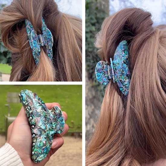 Grote Luxe Haarclip Dames Van Cellulose Acetaat Stevige Krabpin Voor grote-luxe-haarclip-dames-van-cellulose-acetaat-stevige-krabpin-voor
