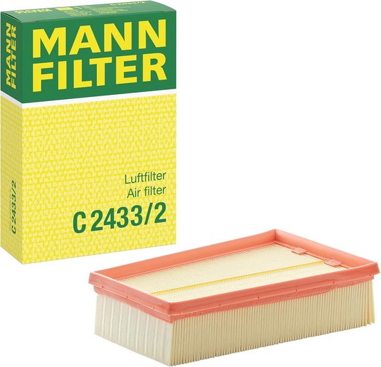 MANN-FILTER C 29 006 Luchtfilter - Voor Auto's En Bestelwagens, 179x290x58 Mm | Hoogwaardig Filter In OEM-kwaliteit, Optimale Motorbescherming