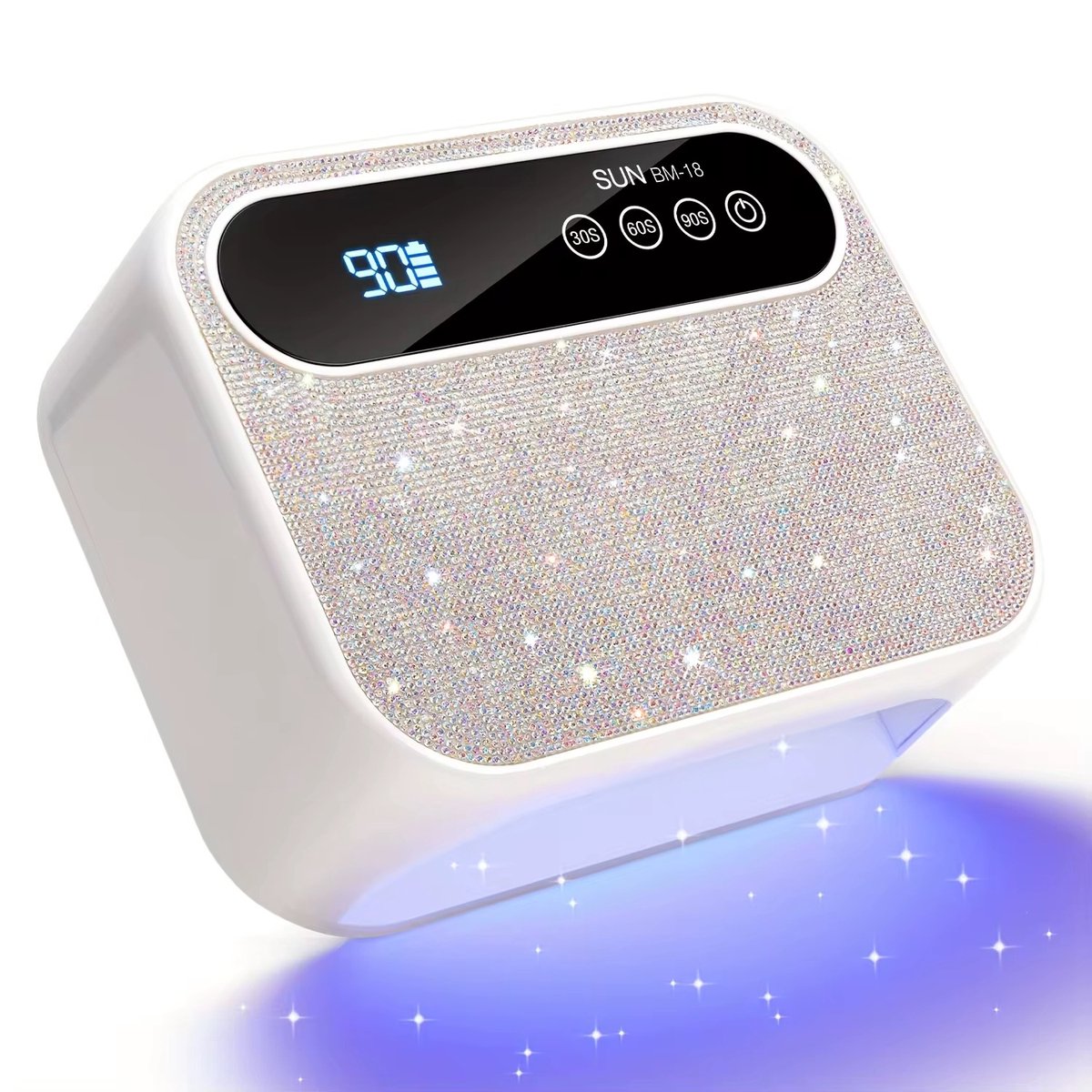 Regentech Draadloze Nageldroger – Oplaadbaar – Professionele UV/LED Lamp - 168 Watt