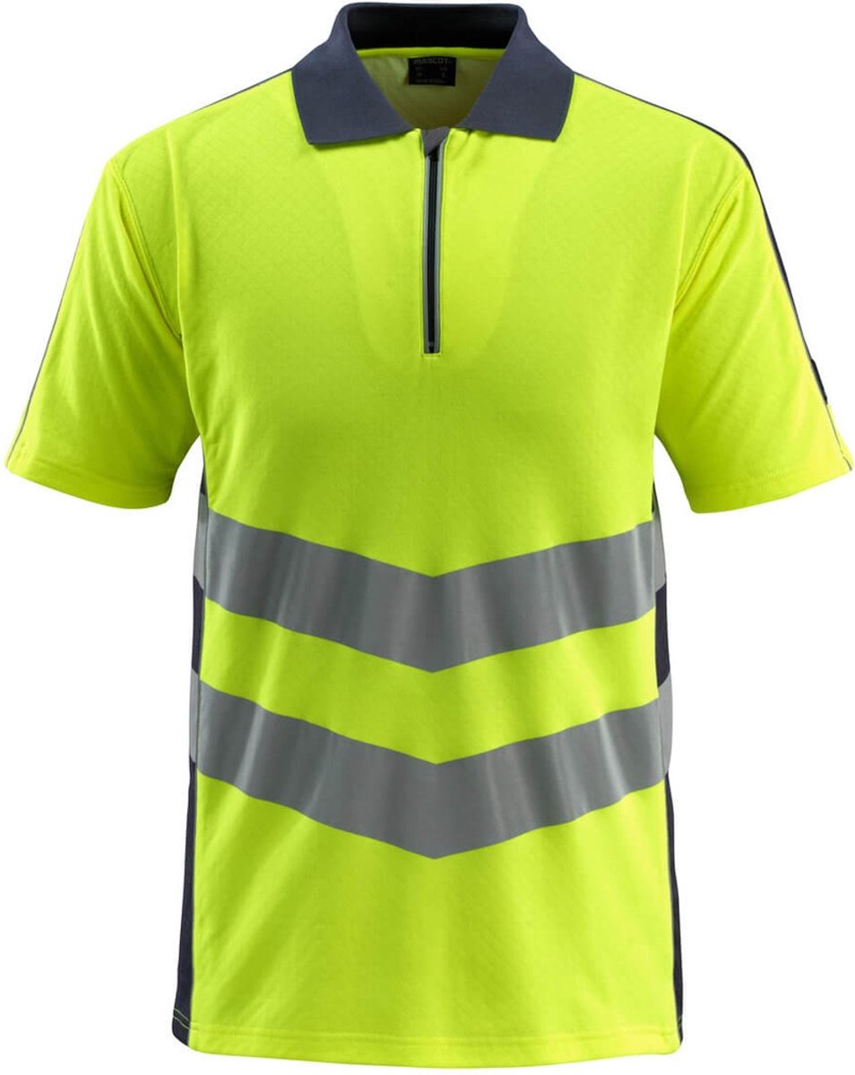 Mascot Safe Supreme Poloshirt 50130-933 - hi-vis geel/donkermarine - L