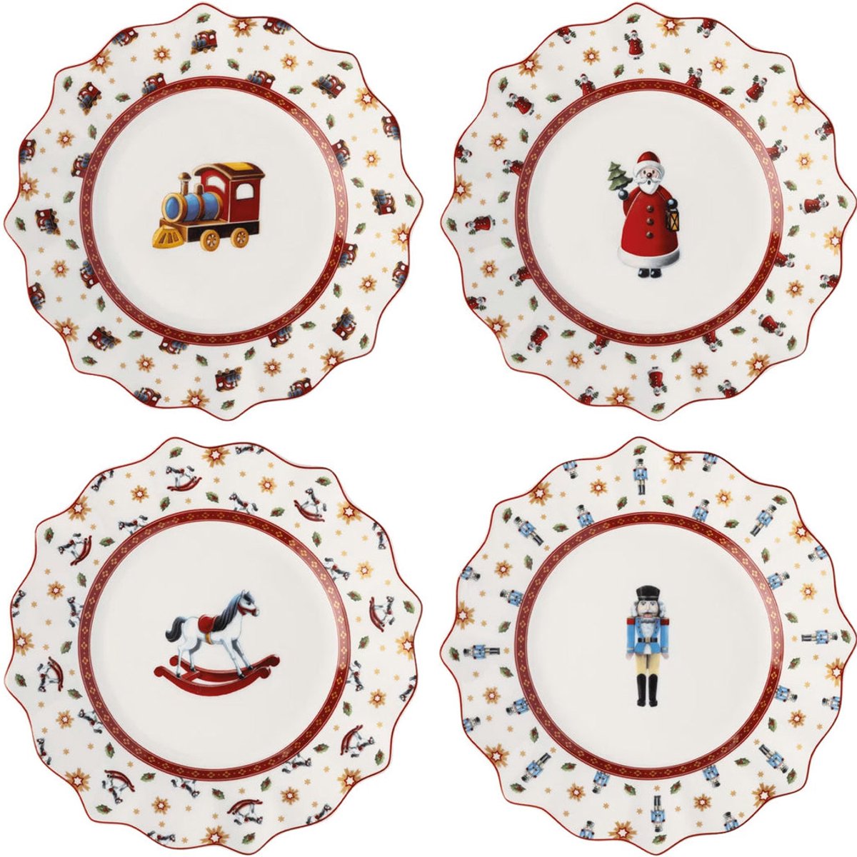 Villeroy & Boch Toy's Delight Anniversary Bord 24 cm 4 Stuks