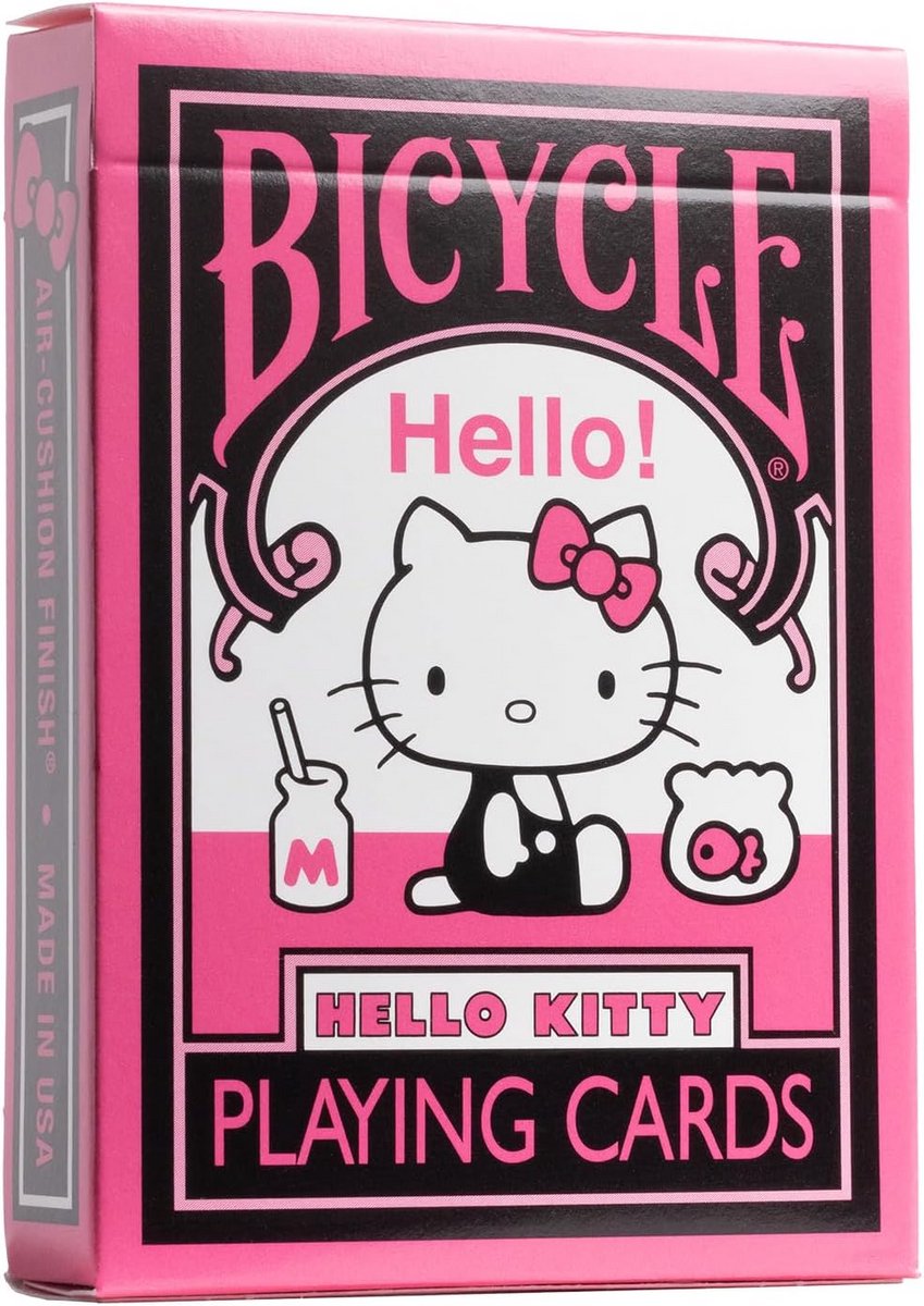 Speelkaarten Fiets Zwart Roze Set - Premium Kwaliteit Poker Deck voor Spelletjes