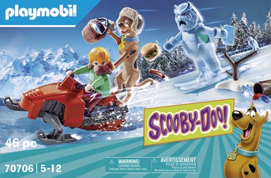 PLAYMOBIL SCOOBY-DOO! Avontuur met Snow Ghost - 70706