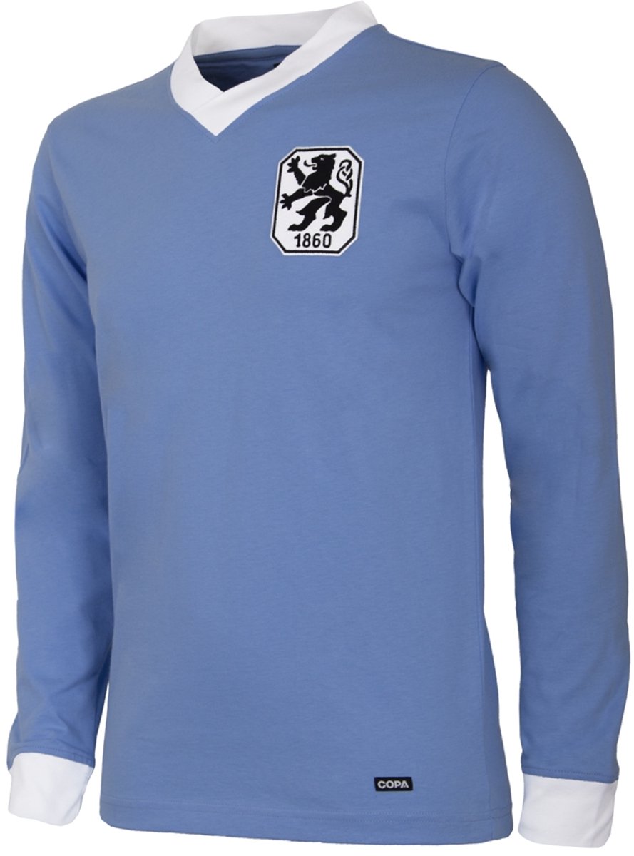 COPA - TSV 1860 München 1965/66 Retro Voetbalshirt - Heren - Blauw - M