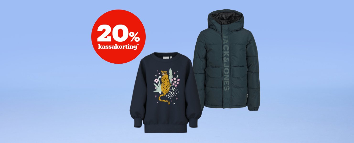 20% réduction à la caisse