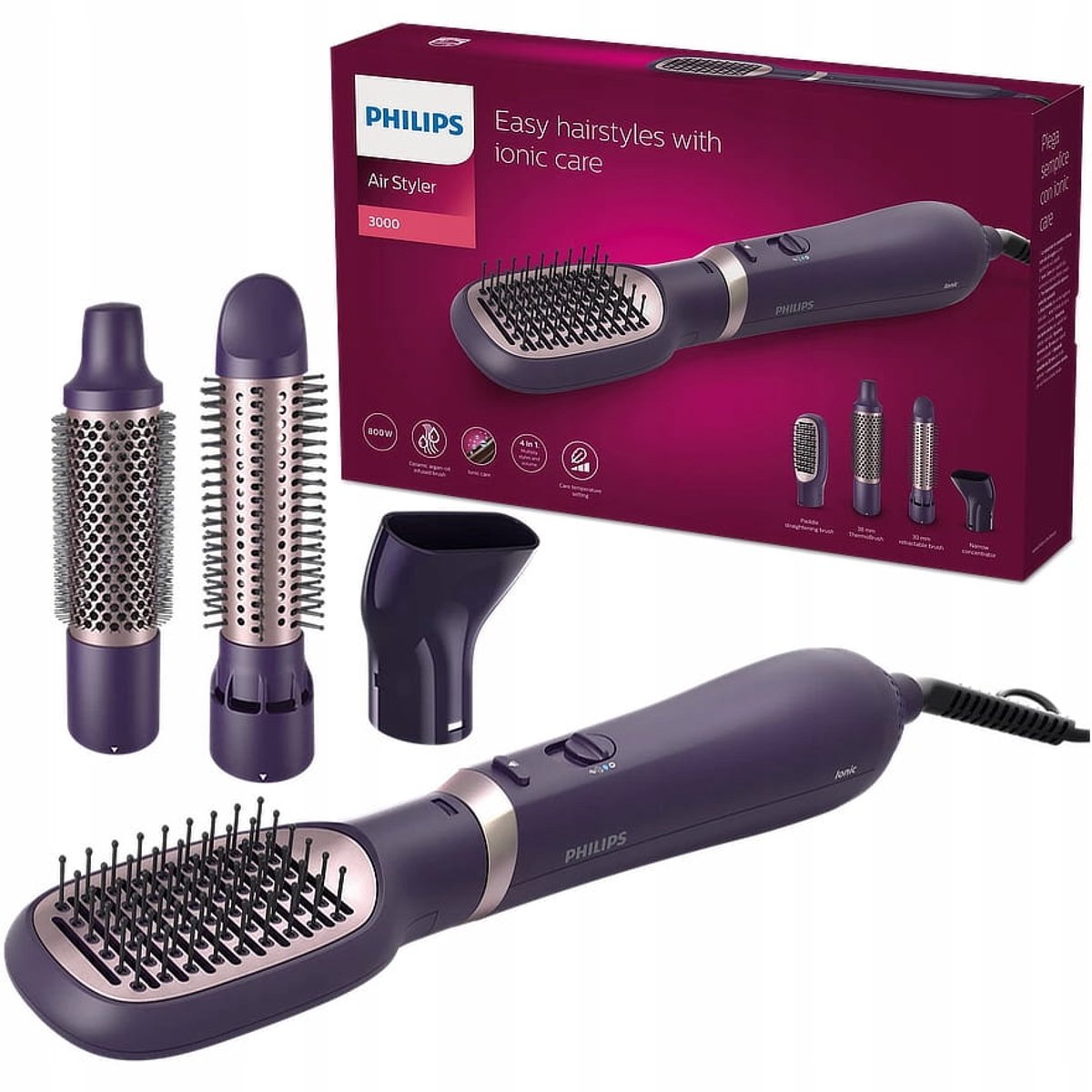 Philips Air Styler BHA313/00 - Krultang Föhn - 800W - Philips - €46,90