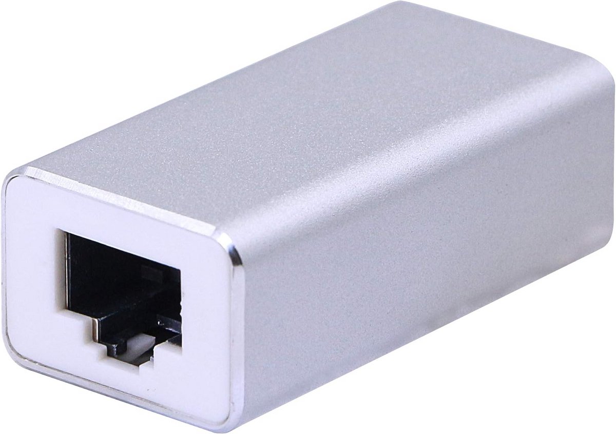 RJ45 LAN Koppeling Gigabit Ethernet Adapter Vrouwelijk naar Vrouwelijk voor Cat7 Cat6 Cat5e