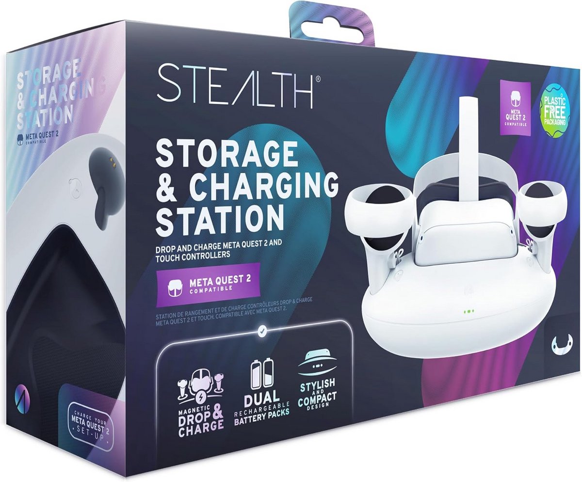 Oplaad- en Opberglstation voor VR Headset en Controllers