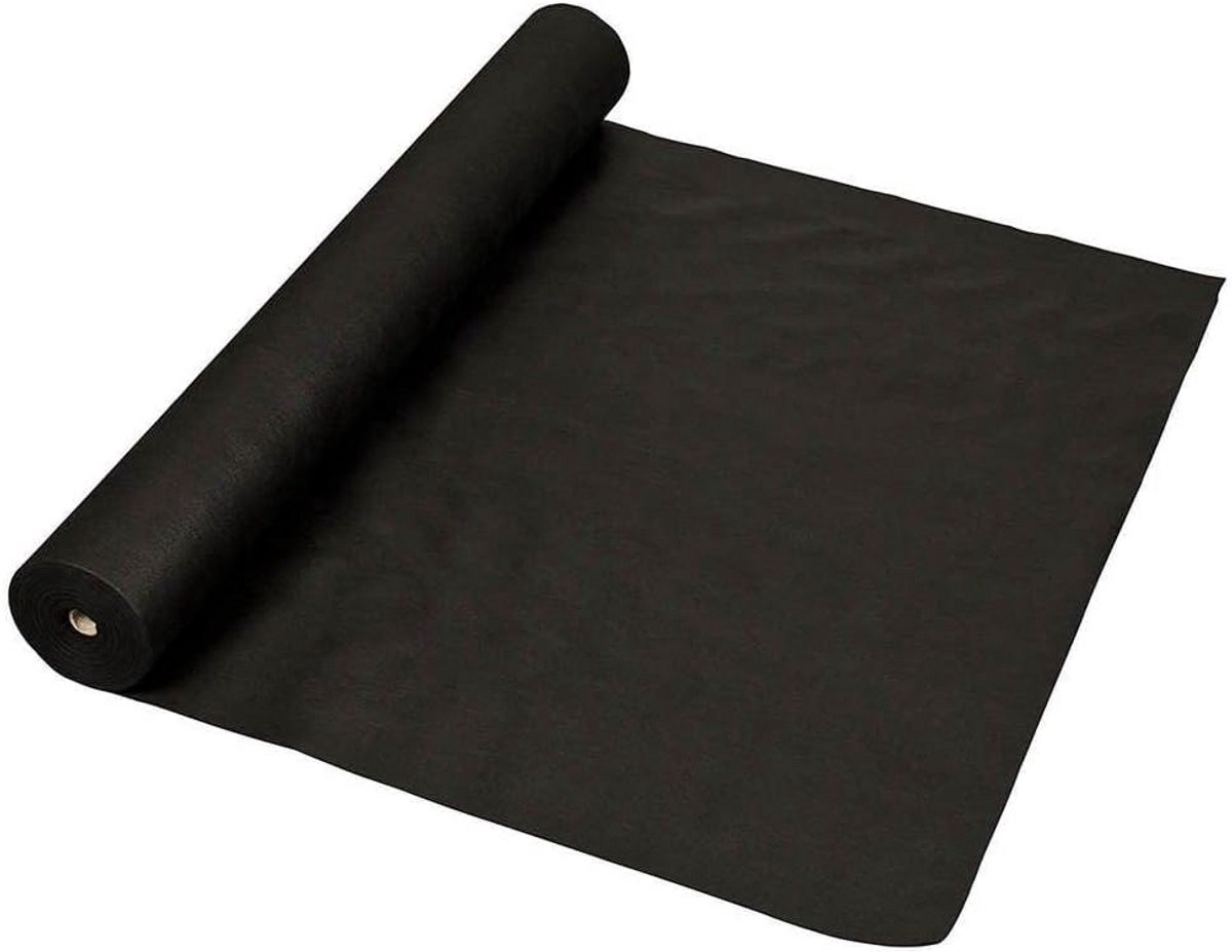 Witte Gronddoek - Onkruiddoek 1.5 x 8 Meter - Sterk en Waterdoorlatend - Bodembedekker voor Grind en Tuin