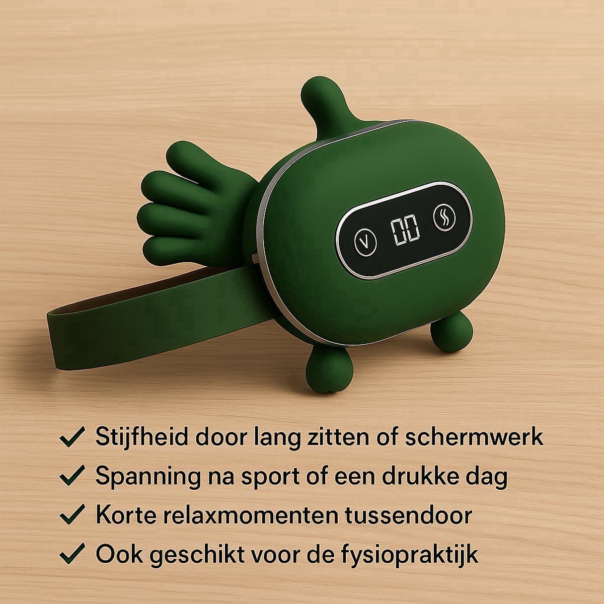 PD4U Nekmassage Apparaat - met Warmtefunctie - Nekmassage - afbeelding 3