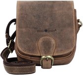 Greenburry Vintage Schoudertas Leer 16 cm - Dames - brown