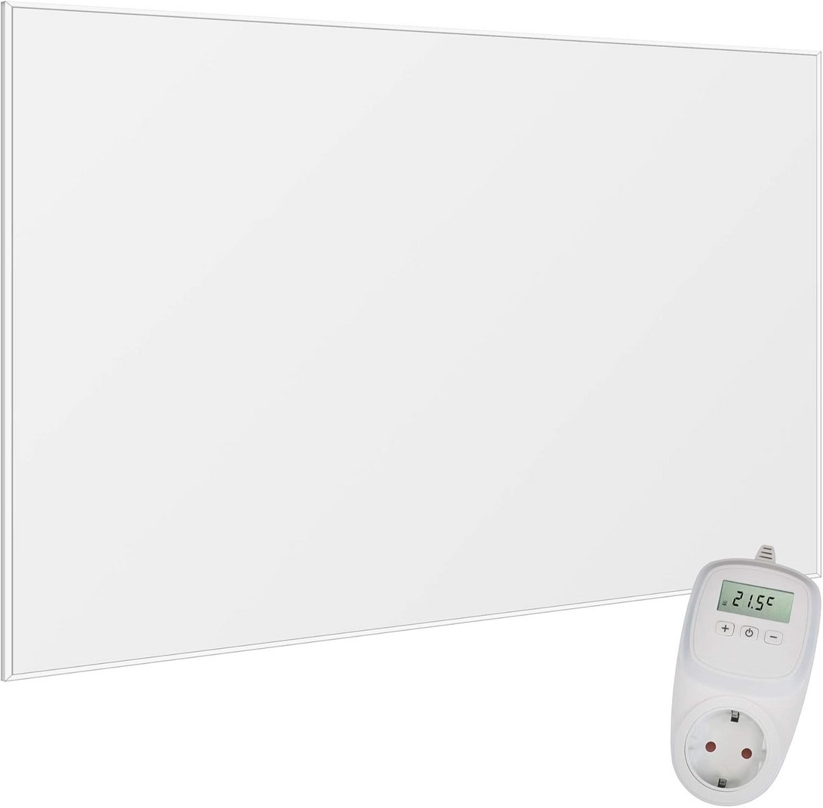 Infrarood Wandverwarming met Thermostaat Opgewarmd Paneel voor Badkamer 1200W