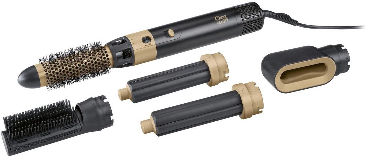 Cien Beauty Airstyler - Voor kort, lang, steil en krullend haar - 1200 W
