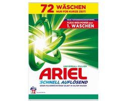 Ariel Poeder Regular 3,96 kg - 72 Stuks