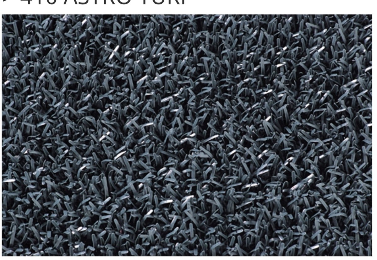 Deurmat - Astroturf - scrapermat - 55x90 cm - Antraciet