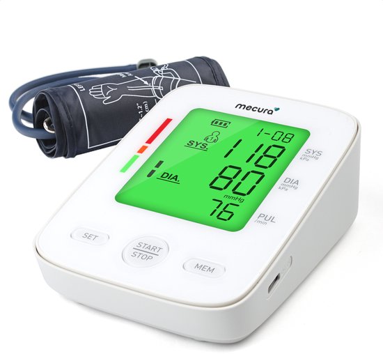 Mecura Bloeddrukmeter Bovenarm