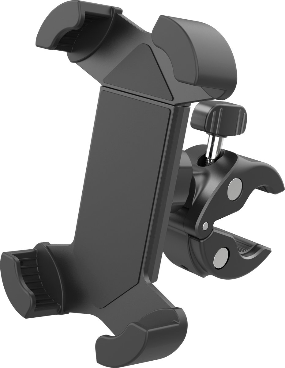 Fiets / e-bike / motor / kinderwagen telefoonhouder - Antislip en schokbestendig - 360° verstelbaar