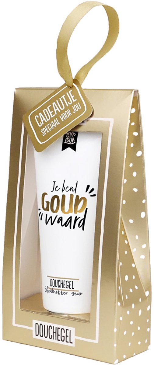 Douchegel in cadeauverpakking - Goud waard