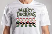Joyeux Duckmas - T Shirt - JoyeuxNoël - VibresdeNoël - Funny - Sarcasme - VrolijkKerstfeest - Noël - Grappig - Sarcasme