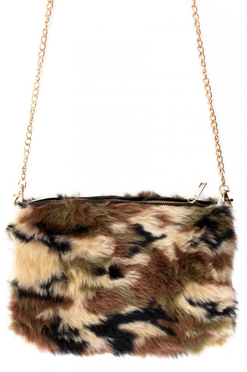 Tas camouflage bont