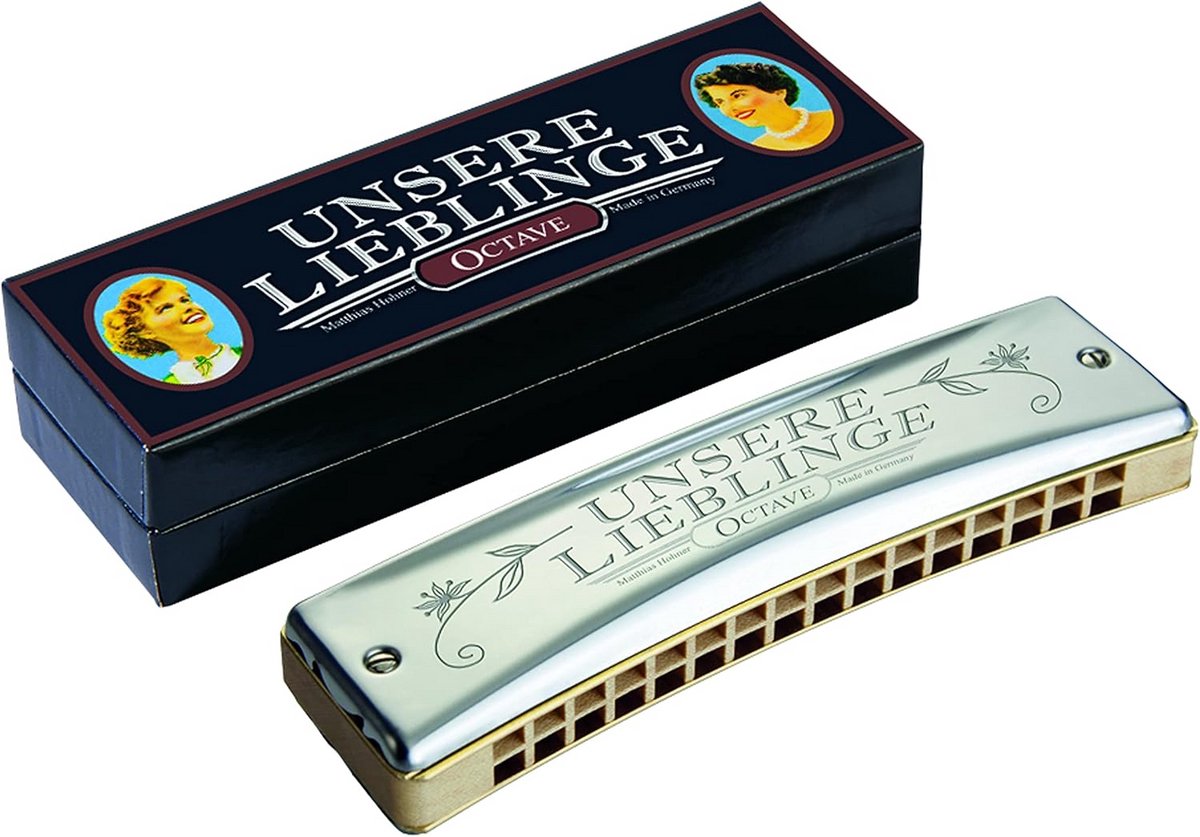Blues Mondharmonica in C-majeur - Zilverkleurig, Geschikt voor Beginners en Gevorderden