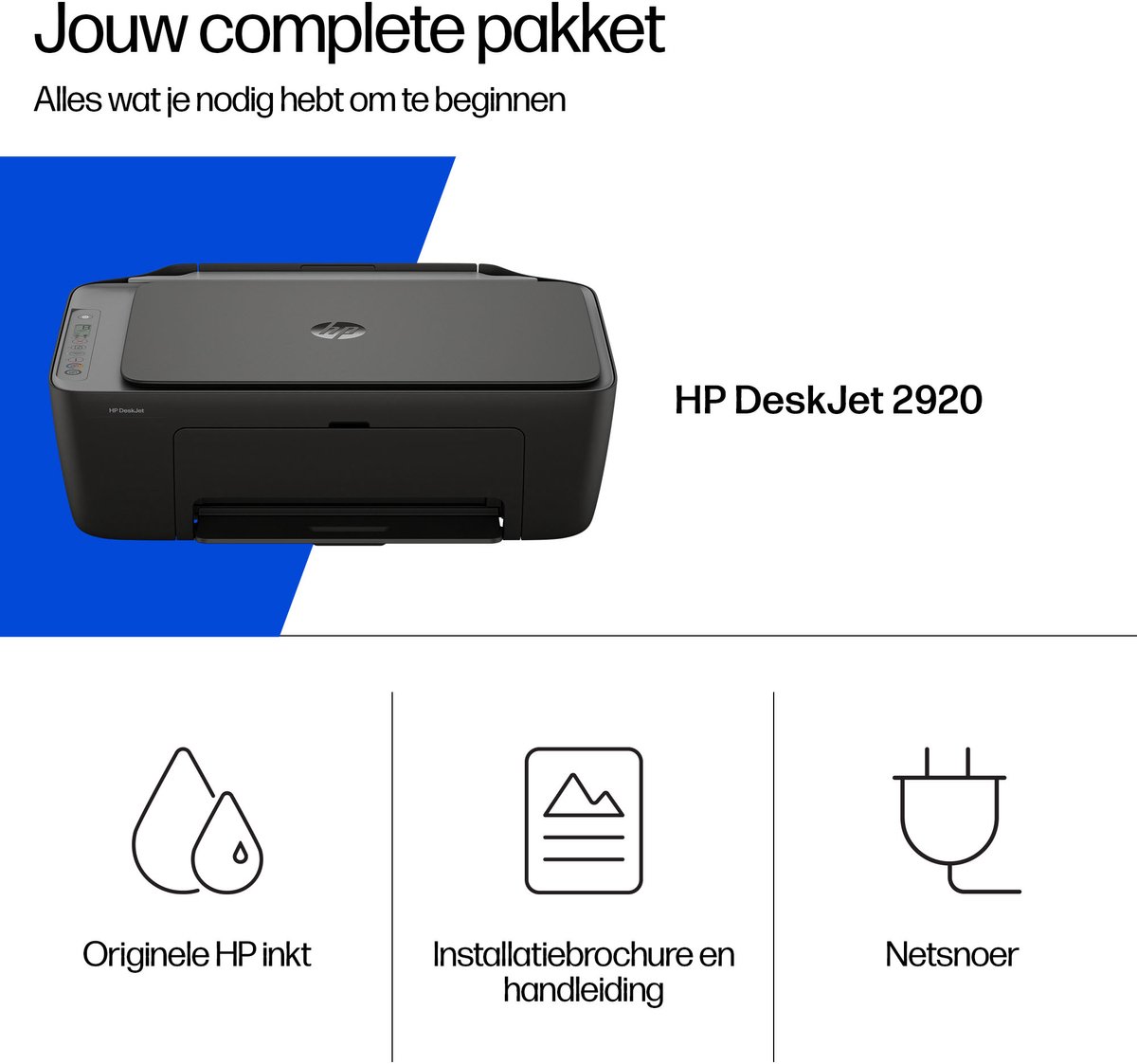 HP DeskJet 2920 - All-in-One Inkjetprinter - Geschikt voor Instant Ink - Zwart — afbeelding 7