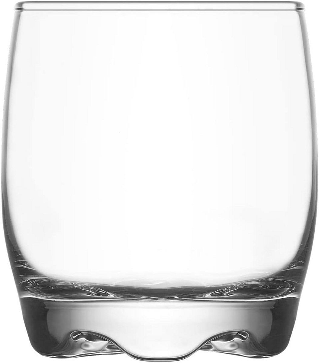 Whiskyglazen Set 6 stuks - 290ml - Klassiek en Stevig Glaswerk