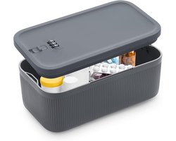 Top 10 Geschenkartikelen 2026: Afsluitbare opbergdoos met cijferslot, geschikt voor mobiele telefoons/medicijnen/voedsel, huishoudelijke artikelen/koelkast/kantoor/persoonlijke spullen/reisbenodigdheden/cadeaus, 23,9*13,1*9,6 cm