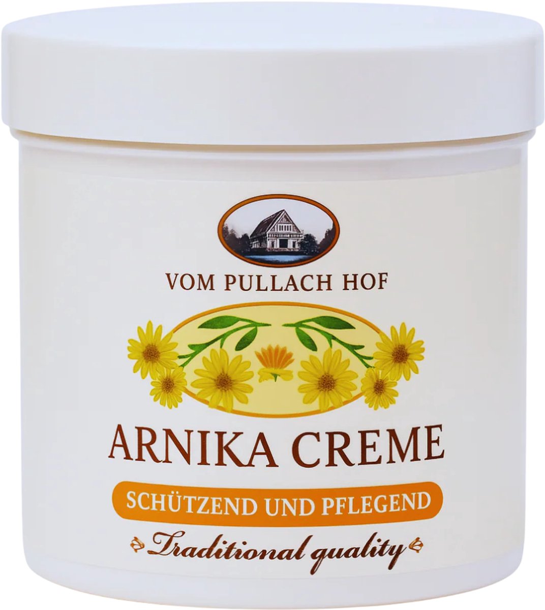 Pullach Hof - Arnica Zalf - 250ml - Crème - Verzachtend - Ontstekingsremmend