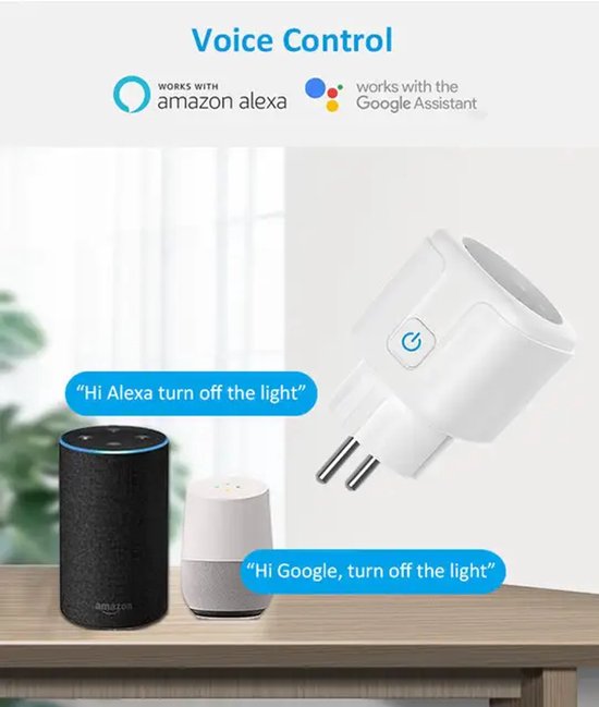 Prise Connectée Antela 16A 3680W 📱 - Control & Économie d'Énergie