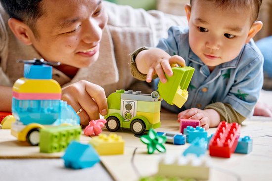 LEGO DUPLO - Creatieve Voertuigen Educatief Speelgoed voor Peuters vanaf 2 Jaar - 10474